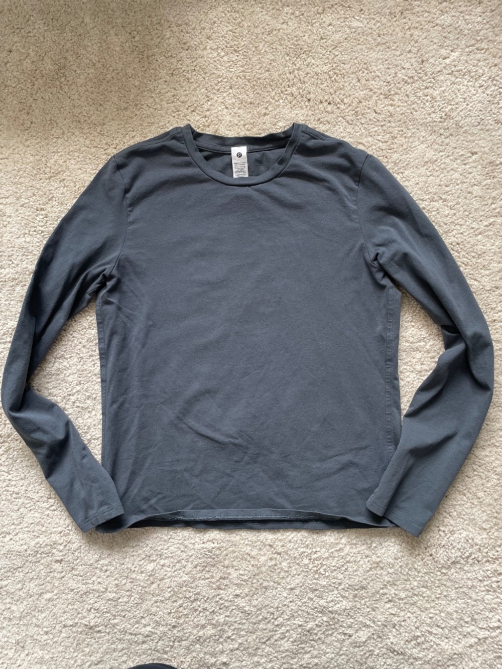 Lululemon Cotton Women's Long Sleeve Shirt / Size: XXS